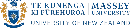 Massey University logo — PSB Academy partner university